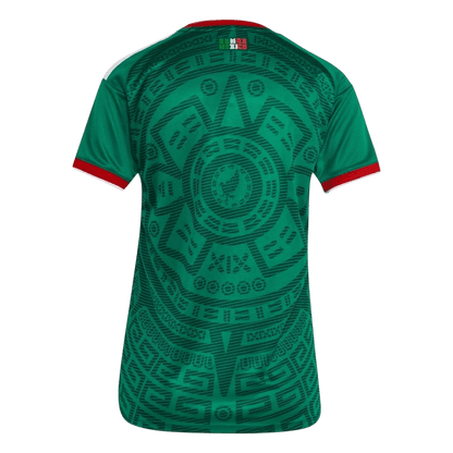 Mulheres Mexico Principal Camisa World Cup 2026 Verde