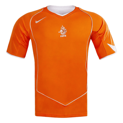 Retrô Netherlands Casa Camisa 2004 Laranja