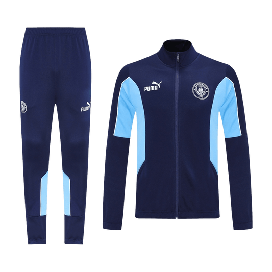 Manchester City Conjunto Casaco(Blusão+Calça) Formação Blusão 2025/26