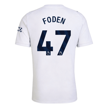 FODEN #47 Manchester City Terceira Camisa 2026/27 Branco