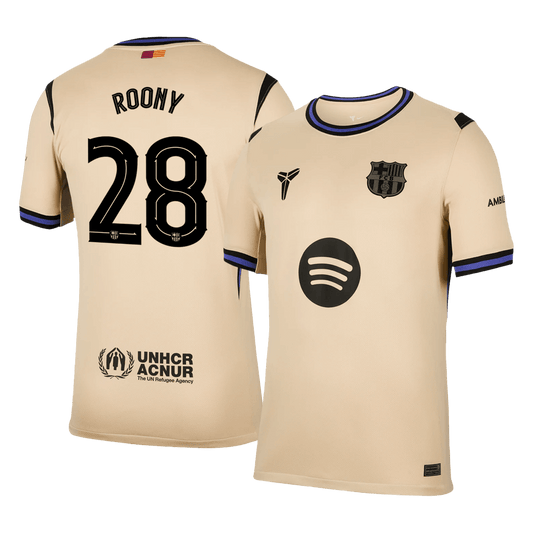 ROONY #28 Barcelona Fora Camisa 2025/26