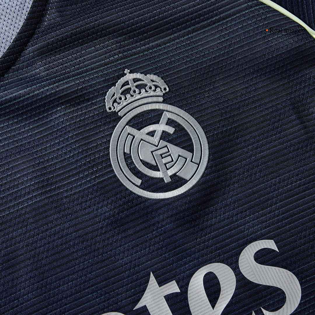 Autêntico CAMAVINGA #6 Real Madrid Fora Futebol Camisas 2025/26 Marinha