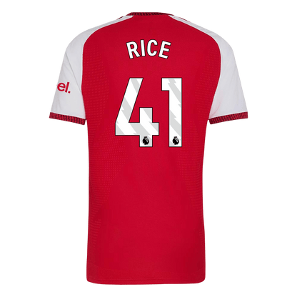 Versão do Jogador RICE #41 Arsenal Casa Futebol Camisas 2026/27 Vermelho