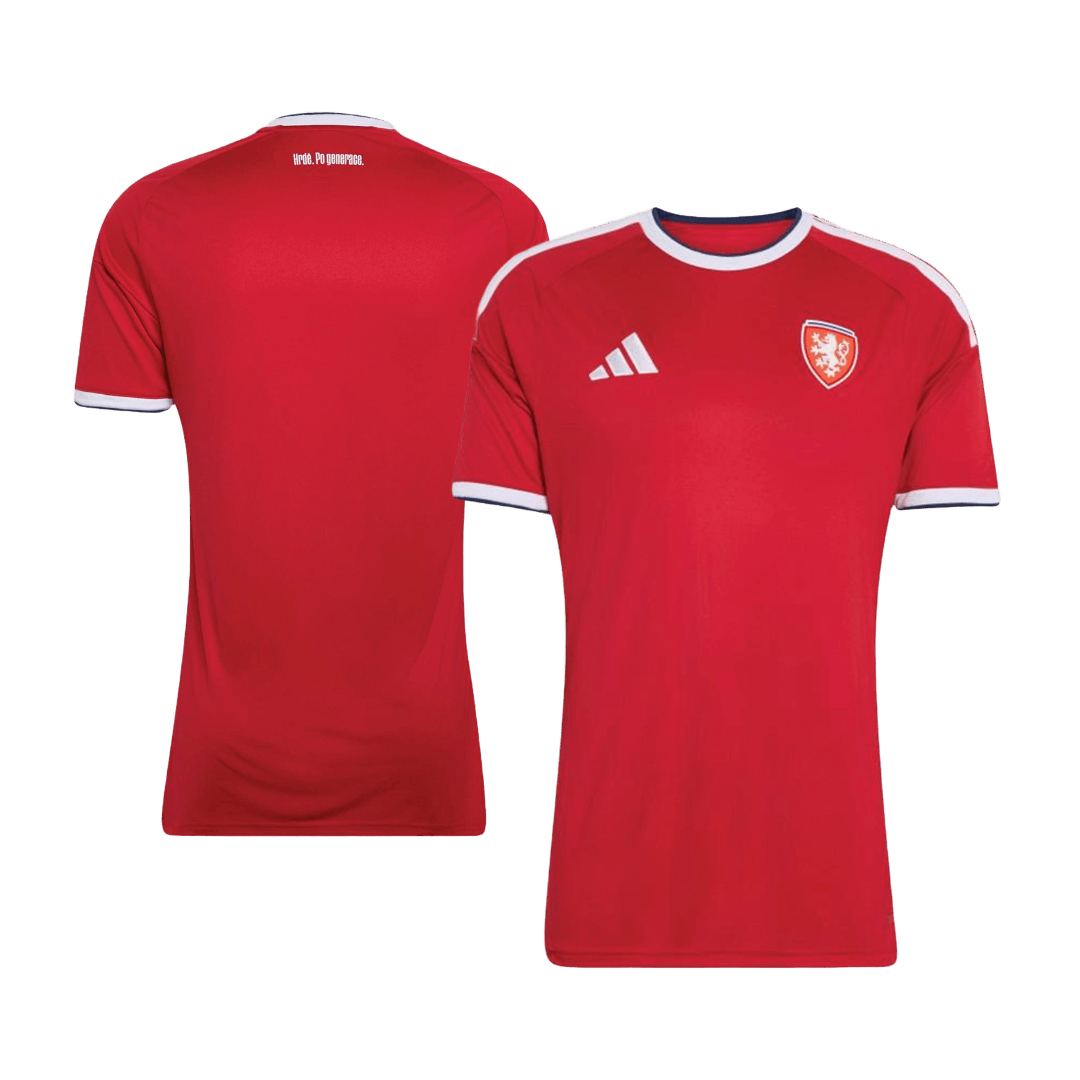 Czech Republic Casa Camisa 2026 Vermelho