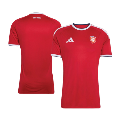 Czech Republic Casa Camisa 2026 Vermelho