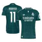 Versão do Jogador RODRYGO #11 Real Madrid Fora Futebol Camisas 2026/27 Verde