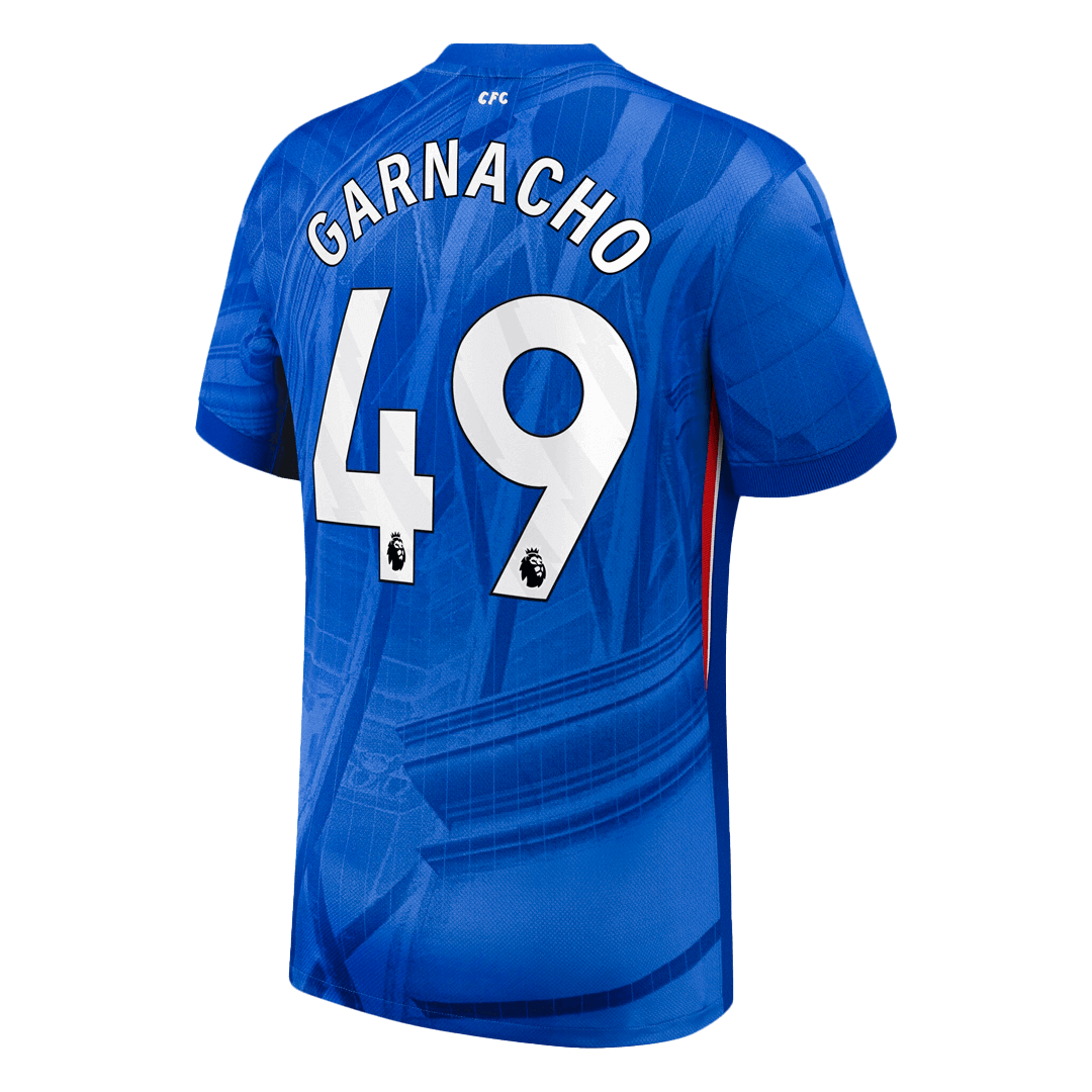 【Super Qualidade】GARNACHO #49 Chelsea
 Casa Futebol Camisa 2025/26 Azul