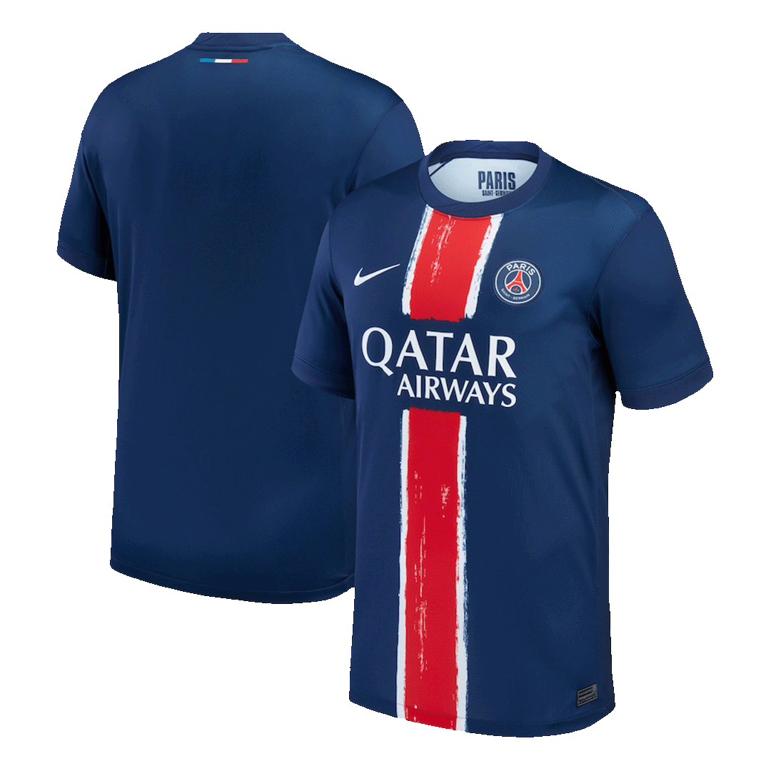 Camisola de futebol PSG Home personalizada 2024/25