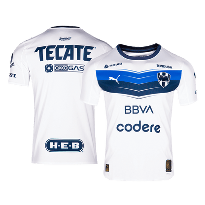 Monterrey Fora Camisa 2025/26- Branco
