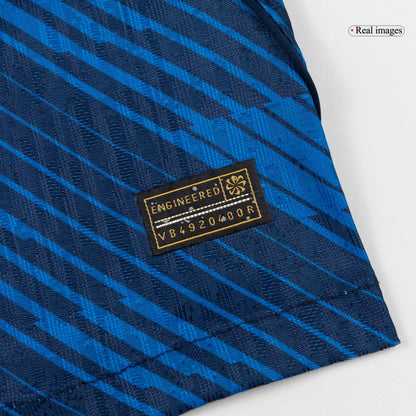 Versão do Jogador MBAPPE #10 France Casa Copa do Mundo Futebol Camisas 2026 Azul
