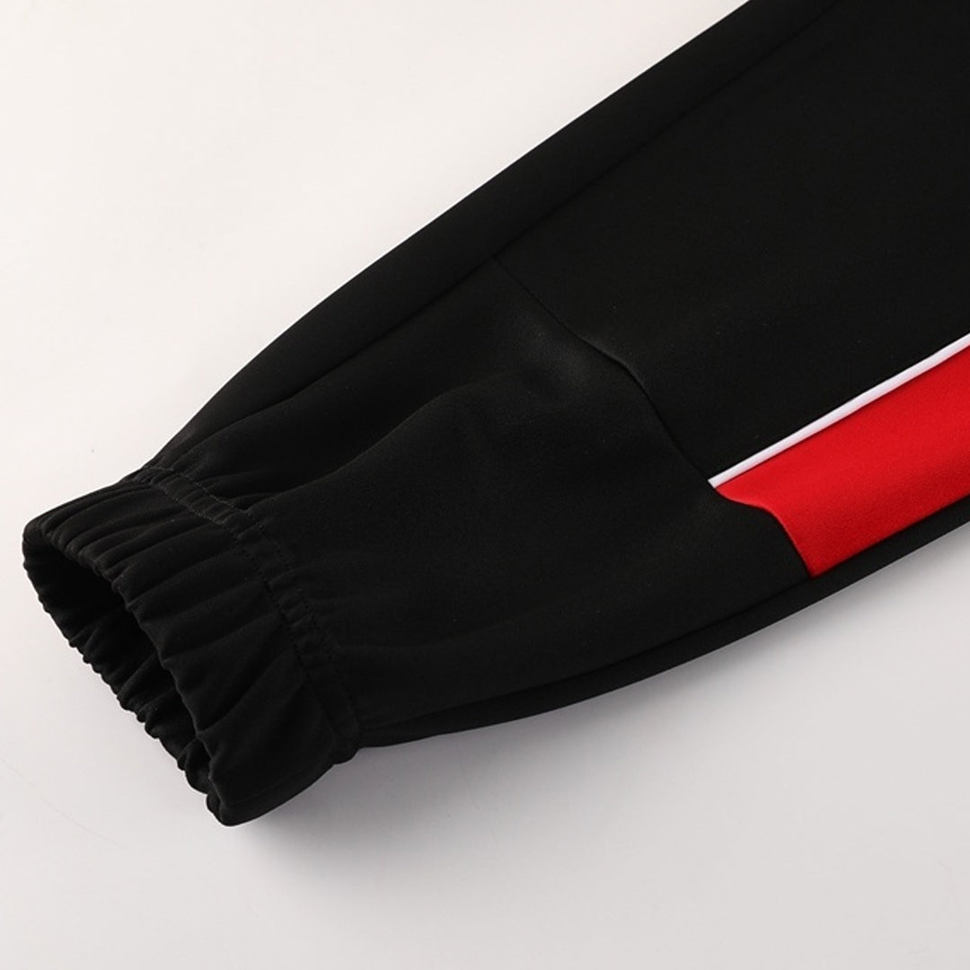 AC Milan Treino Jaqueta Conjunto (Jaqueta + Calças) 2025/26 Preto