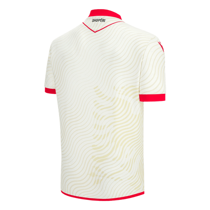 Albania Fora Camisa Copa do Mundo 2026 Branco - camisola de futebol para adeptos em - imagem 3