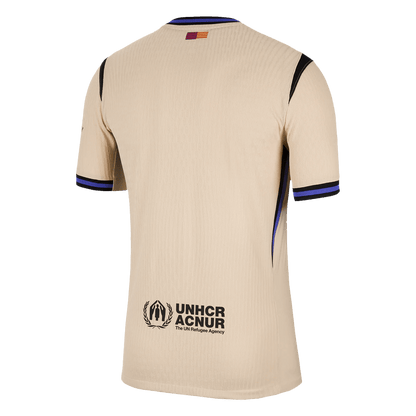 Autêntico Barcelona Fora Futebol Camisas 2025/26 Amarelo