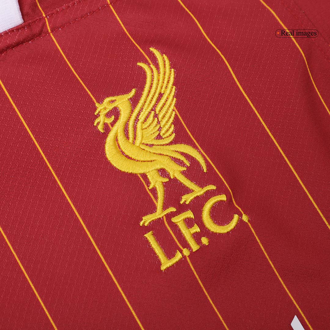 Homen Liverpool CHAMPIONS #20 Casa Soccer Jersey Champion Edition 2024/25
