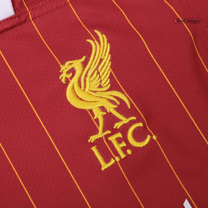Homen Liverpool CHAMPIONS #20 Casa Soccer Jersey Champion Edition 2024/25