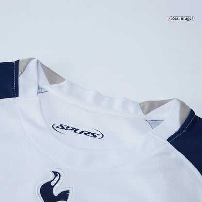 XAVI #7 Tottenham Hotspur Casa Camisa 2025/26- Branco - UCL