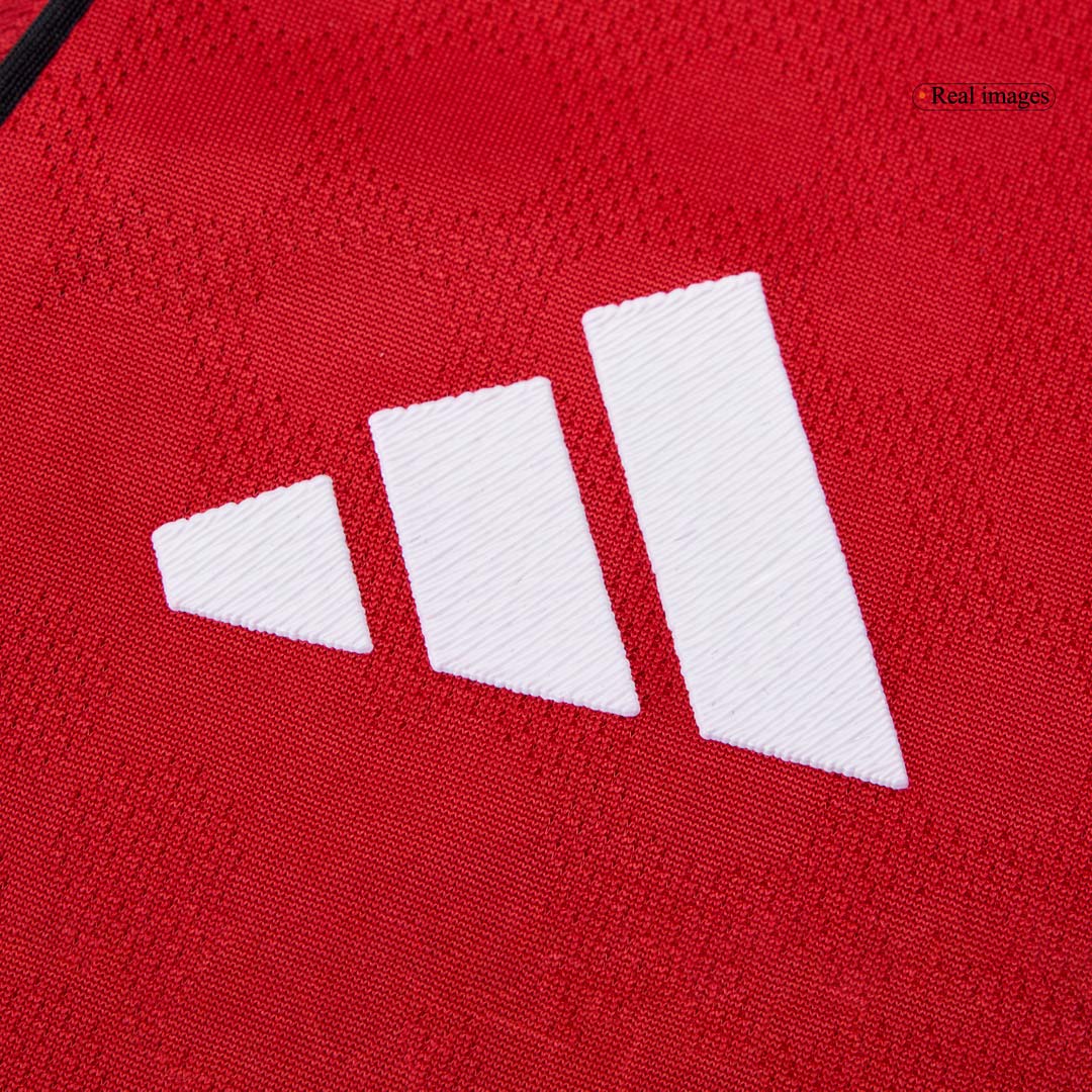 Autêntico ŠEŠKO #30 Manchester United Casa Camisa 2025/26 Vermelho