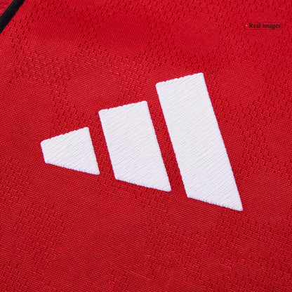Autêntico ŠEŠKO #30 Manchester United Casa Camisa 2025/26 Vermelho