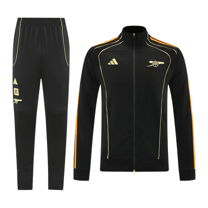 Arsenal Treino Jaqueta Conjunto (Jaqueta + Calças) 2025/26 Preto