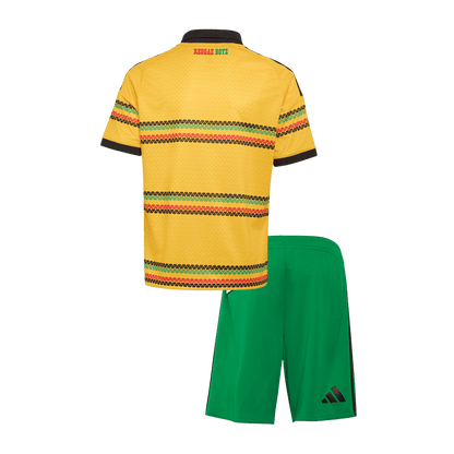 Jamaica Infantil Casa Copa do Mundo World Cup Futebol Camisa 2026 - camisola de futebol para adeptos em - imagem 2