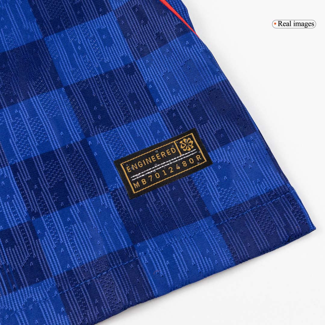 Versão do Jogador MODRIĆ #10 Croatia Fora Copa do Mundo Futebol Camisas 2026 Azul