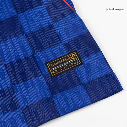 Versão do Jogador MODRIĆ #10 Croatia Fora Copa do Mundo Futebol Camisas 2026 Azul