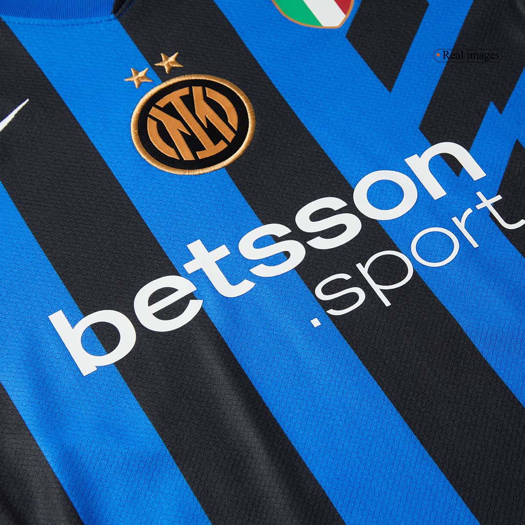 Camisola de futebol LAUTARO #10 Inter Milan Home personalizada 2024/25