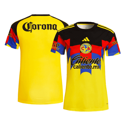 Mulheres Club America Camisa Réplica 2025/26- Amarelo