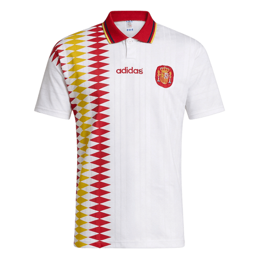 Retrô Spain Fora Camisa 1994 Branco