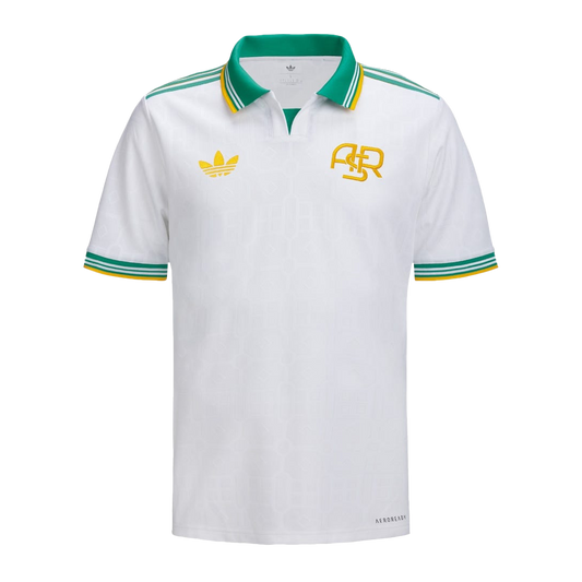 Roma Fora Terceira Camisa 2025/26- Branco