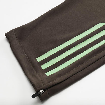 Real Madrid Zíper Moletom Conjunto (Top+Calças) 2025/26 Verde