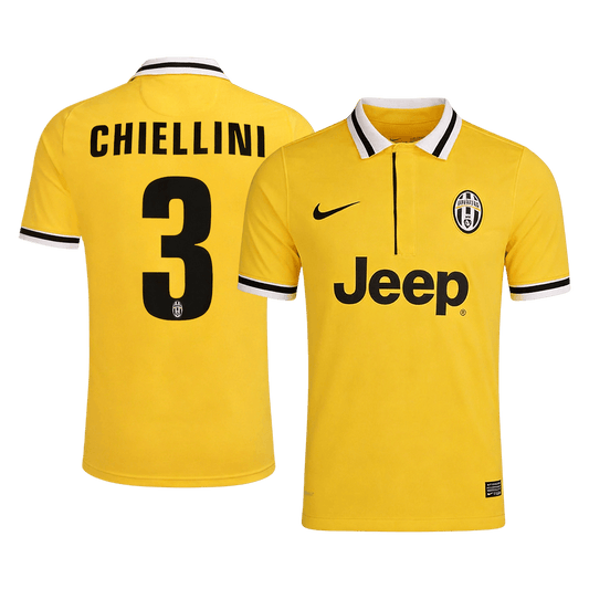 Retrô CHIELLINI #3 Juventus Fora Camisa 2013/14