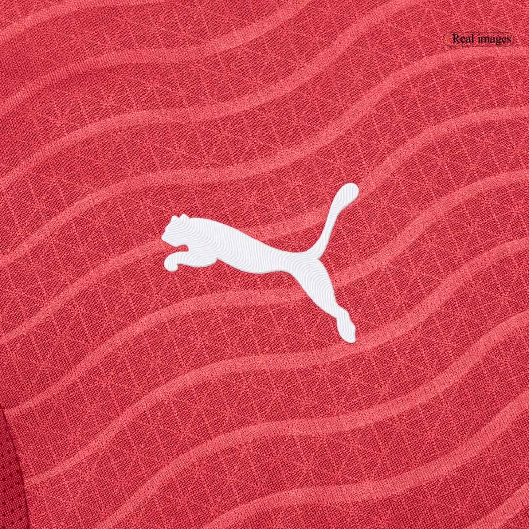 Versão do Jogador B.FERNANDES #8 Portugal Casa World Cup Futebol Camisas 2026 Vermelho