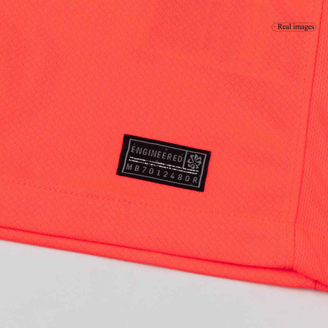 Barcelona Fora Terceira Camisa Conjunto (Camisa+Calções) 2025/26 Laranja