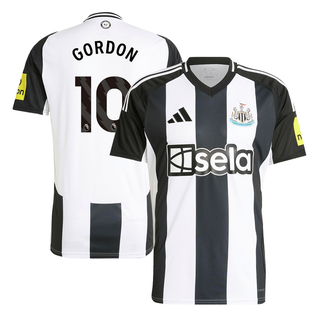 GORDON #10 Newcastle United Home Football Shirt 2024/25 Football Kit UK