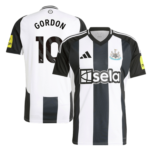 GORDON #10 Newcastle United Home Football Shirt 2024/25 Football Kit UK