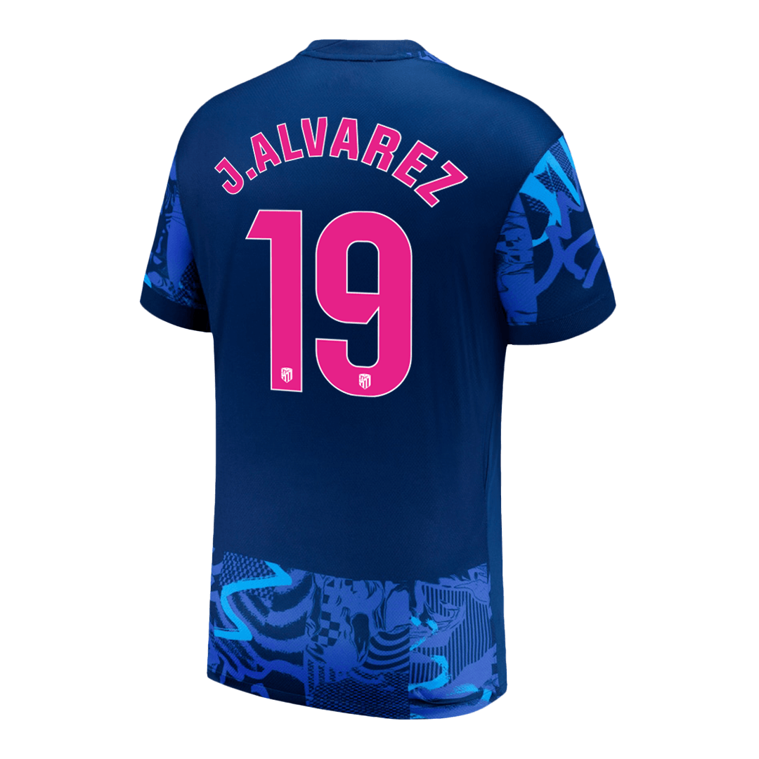 J.ALVAREZ #19 Atlético de Madrid Third Away Football Shirt Custom 2024/25