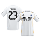 【Super Qualidade】F.MENDY #23 Real Madrid
 Casa Futebol Camisa 2025/26 Branco