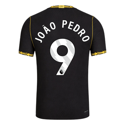 Versão do Jogador JOÃO PEDRO #9 Chelsea Fora Futebol Camisas 2026/27