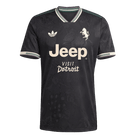 Jogador Juventus Fora Terceira Futebol Camisas 2025/26 Preto