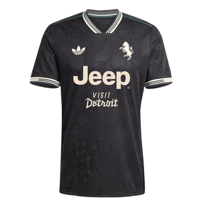 Autêntico Juventus Fora Terceira Futebol Camisas 2025/26 Preto