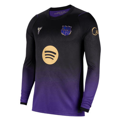 Barcelona Fora Manga comprida Camisa 2026/27 Roxo