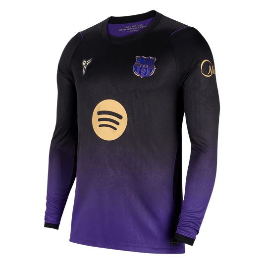 Barcelona Fora Manga comprida Camisa 2026/27 Roxo