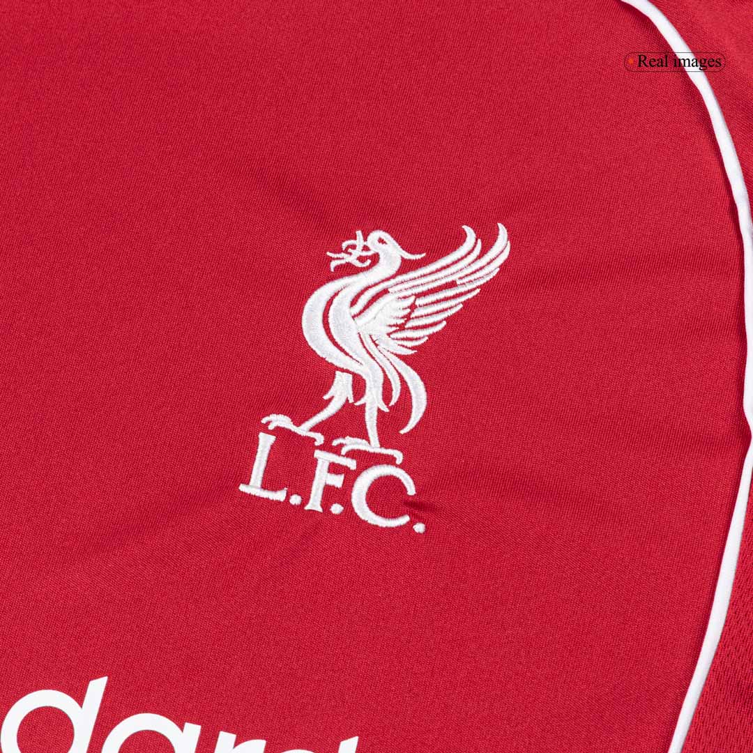 KERKEZ #6 Liverpool Casa Camisa 2025/26 Vermelho