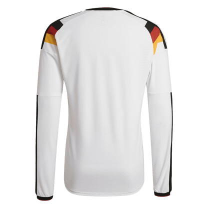 Germany Casa Manga comprida Camisa 2026 Branco - camisola de futebol para adeptos em Portugal