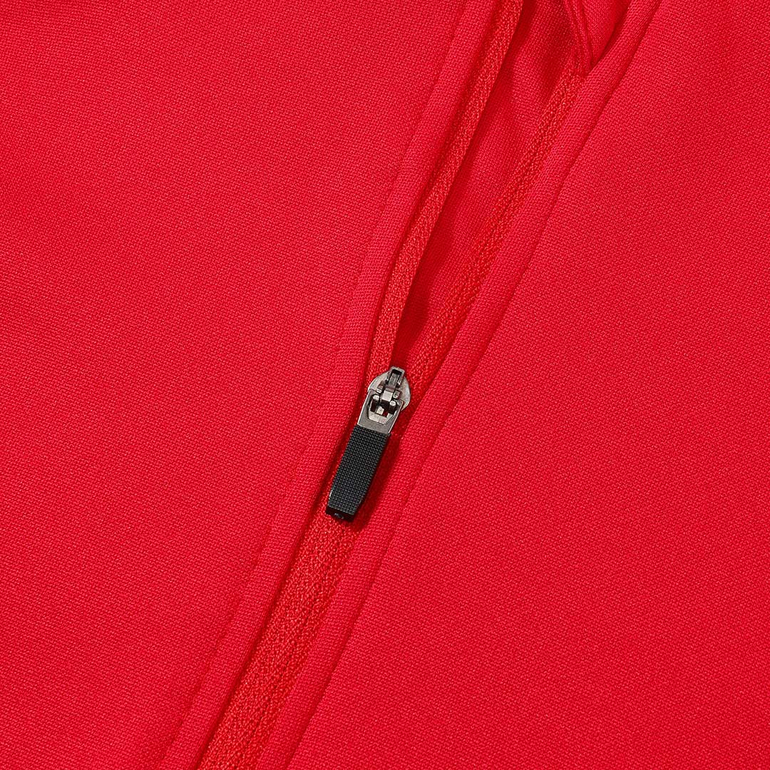 Arsenal Zíper Moletom Conjunto (Top+Calças) 2025/26 Vermelho
