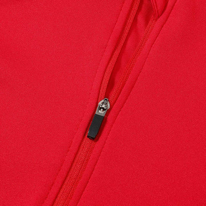 Arsenal Zíper Moletom Conjunto (Top+Calças) 2025/26 Vermelho