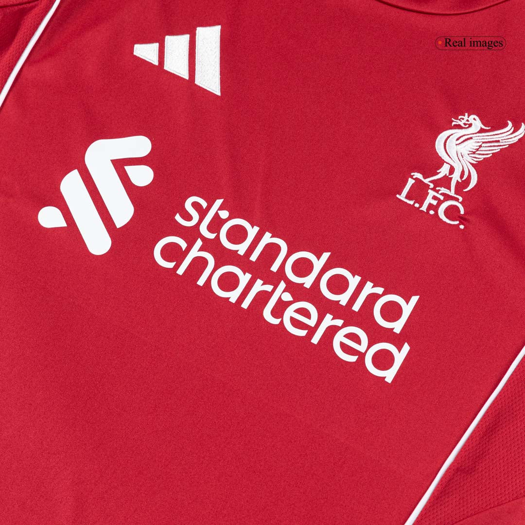 GAKPO #18 Liverpool Casa Camisa 2025/26 Vermelho