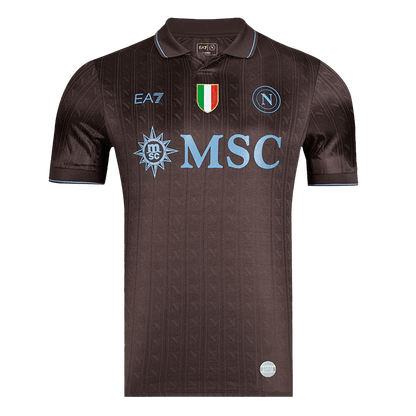 Napoli Fora Terceira Camisa 2025/26 Preto