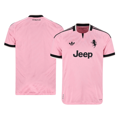 Versão do Jogador Juventus Fora Futebol Camisas 2026/27 Rosa